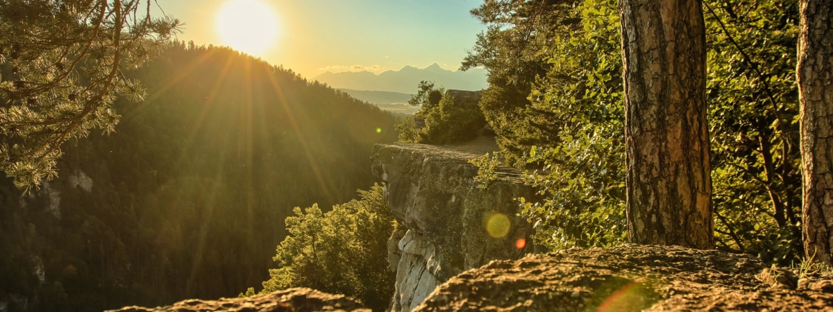 Mountain view in Slovak Paradise.